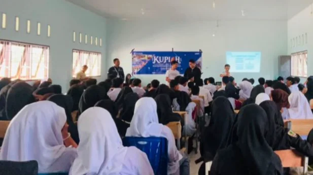 Bank Indonesia Hadir di SMK Negeri 1 Kualasimpang, Edukasi Rupiah dan Layani Penukaran Uang Rusak Akibat Banjir